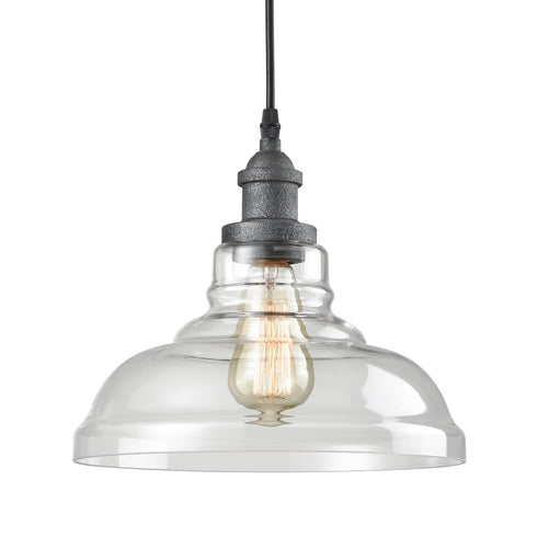Clear Glass Rustic Kitchen Island Pendant lighting Fixture